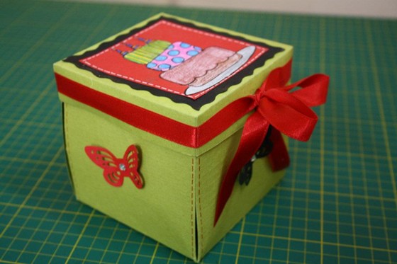HandMade Greetings: Box Type gift